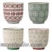 Mistana Arjun 4 Piece Ceramic Cup Set MITN1171